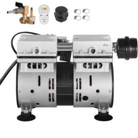 Pond Aerator, 550W Power, 5.2CFM for Up to 3 Acre 50' Lake, Pond Aeration Kit Includes 3/4 HP Compressor & Timer & Valves